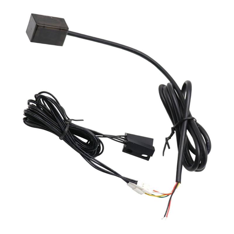 Ronyme Generische Digitale Ganganzeige für Motorräder, universelles Ersatzteilzubehör, stabiles Ersatz-LED-Display für Motorräder, Rote Textanzeige von Ronyme