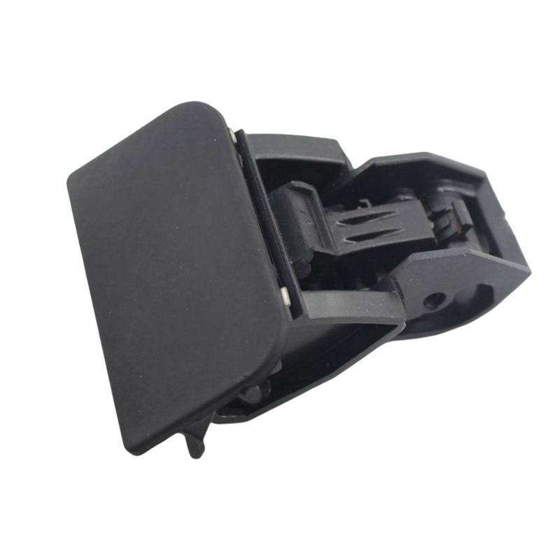 Ronyme Handschuhfach-Verriegelungsgriff 6Q0 857 131 D Zuverlässigkeit Verriegelungsgriffe Ersetzt Innenteile, Schwarz ohne Loch von Ronyme