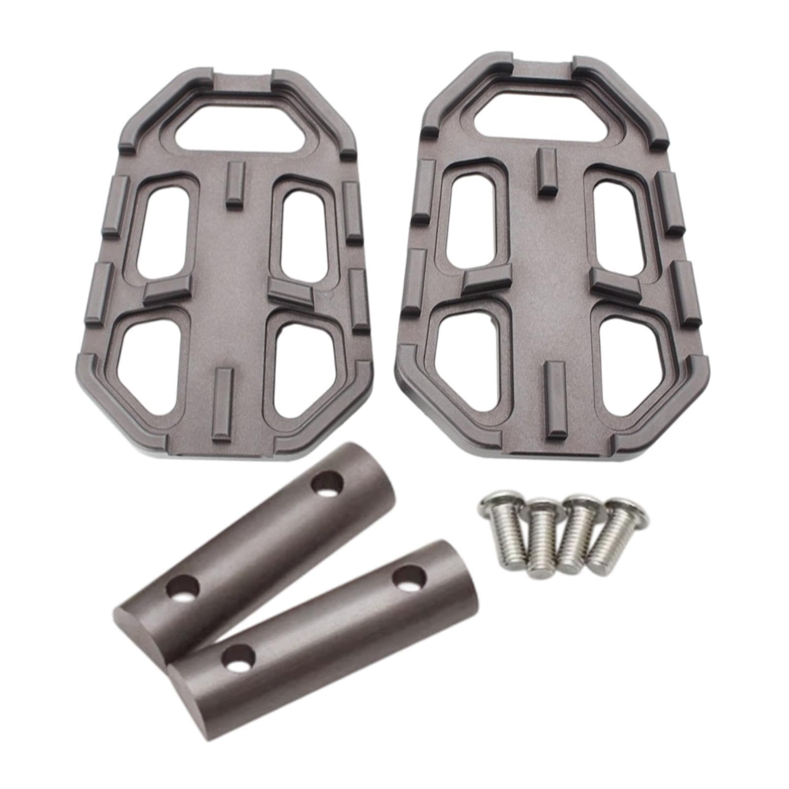 Ronyme Hinterradbremse Fußpedale Bremse Peg Pedale Breite Motorräder Zubehör Vergrößern Extender für R1200GS G310GS 17 23, Titan Ronyme Hinterradbremse Fußpedale Bremse Peg Pedale Breite Motorräder Zubehör Vergrößern Extender für R1200GS G310GS 17 23, Titan von Ronyme