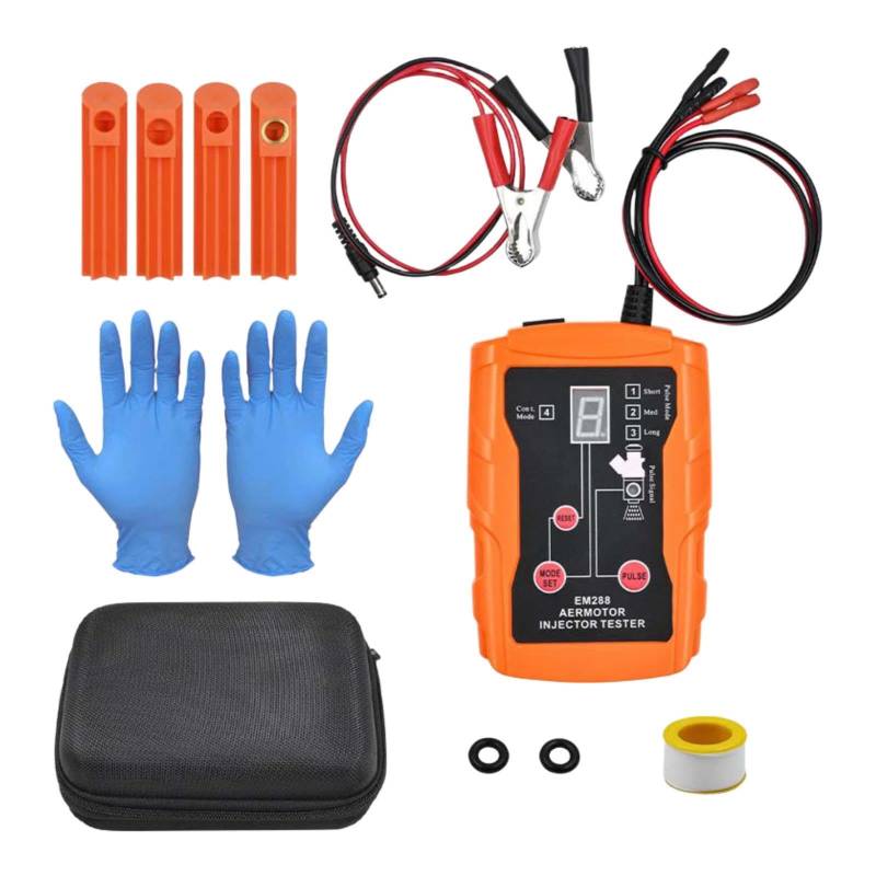 Ronyme Injector Tester Cleaner Tool Kit DIY -Reinigungswerkzeuge Automobilzubehör Reparatur von Versorgung Professionelle 8 von Ronyme