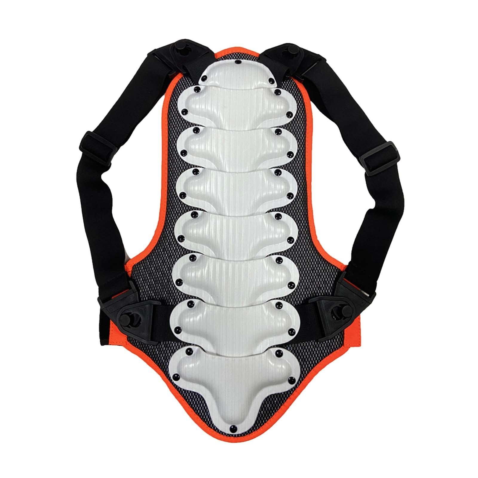Ronyme Kinder Rückenprotektor Kinder Protektor Pad für Snowboarden Reiten Sport Motorrad, Weiß, l Ronyme Kinder Rückenprotektor Kinder Protektor Pad für Snowboarden Reiten Sport Motorrad, Weiß, l von Ronyme
