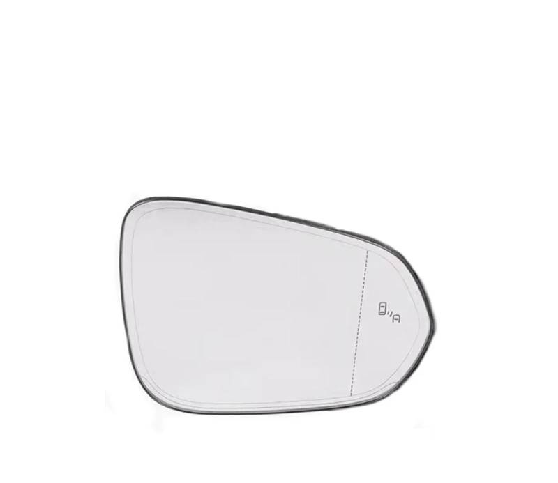 Außenspiegelglas Für Lexus NX NX200 NX300 2015-2022 Auto Seite Spiegel Objektiv Rück Reflektierende Linsen Glas Mit Heizung Blind Spot Türspiegelglas Außenspiegel(1piece right side) von Ropaix