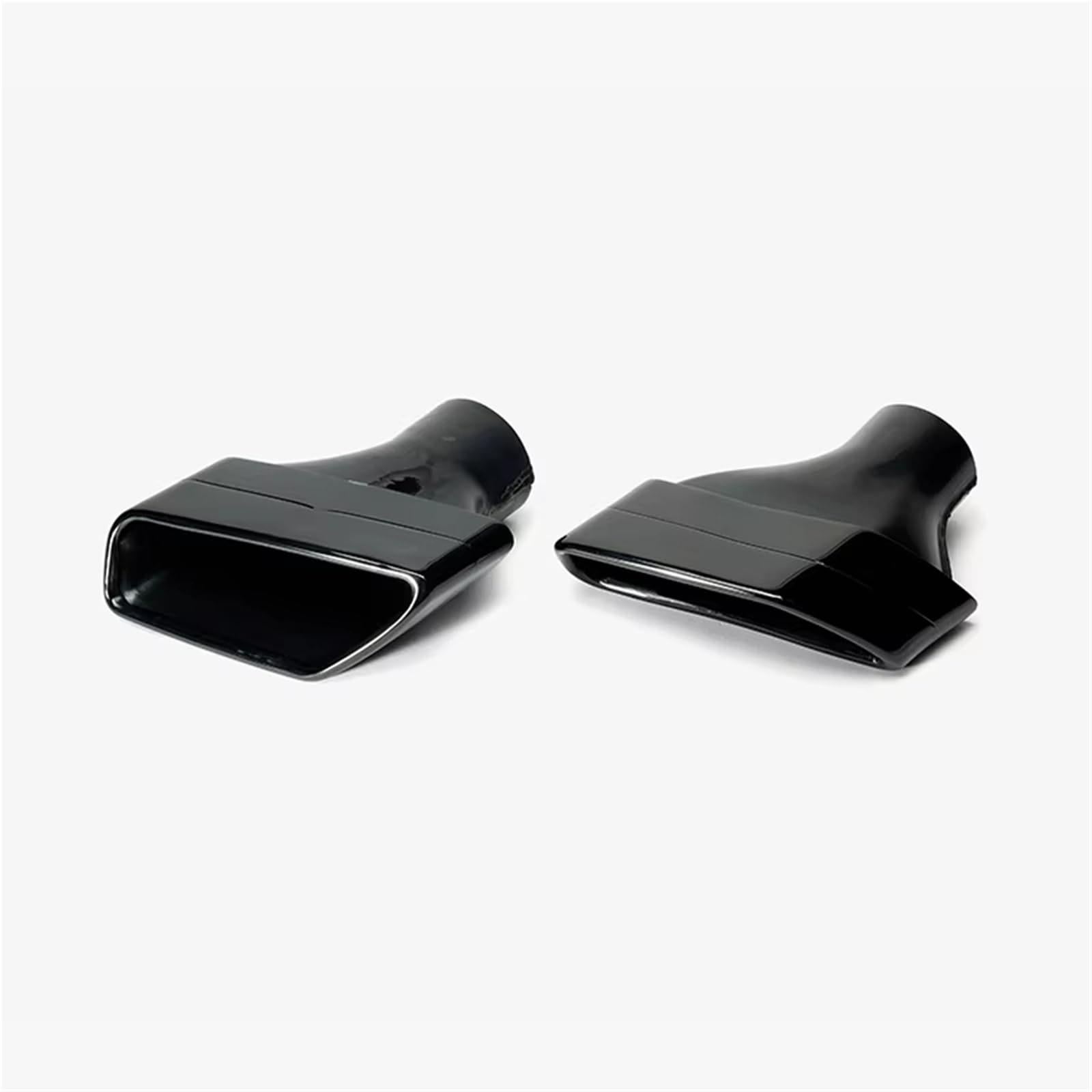 Auto Auspuff Endrohr Für 5 Series G30 G38 530i 528i 530i Schalldämpfer Spitze Auto Auspuffrohr Endrohr Quadratische Spitze Auto Auspuffrohr(Schwarz) von Ropaix