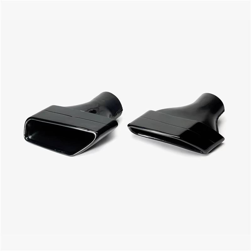 Auto Auspuff Endrohr Für 5 Series G30 G38 530i 528i 530i Schalldämpfer Spitze Auto Auspuffrohr Endrohr Quadratische Spitze Auto Auspuffrohr(Schwarz) von Ropaix