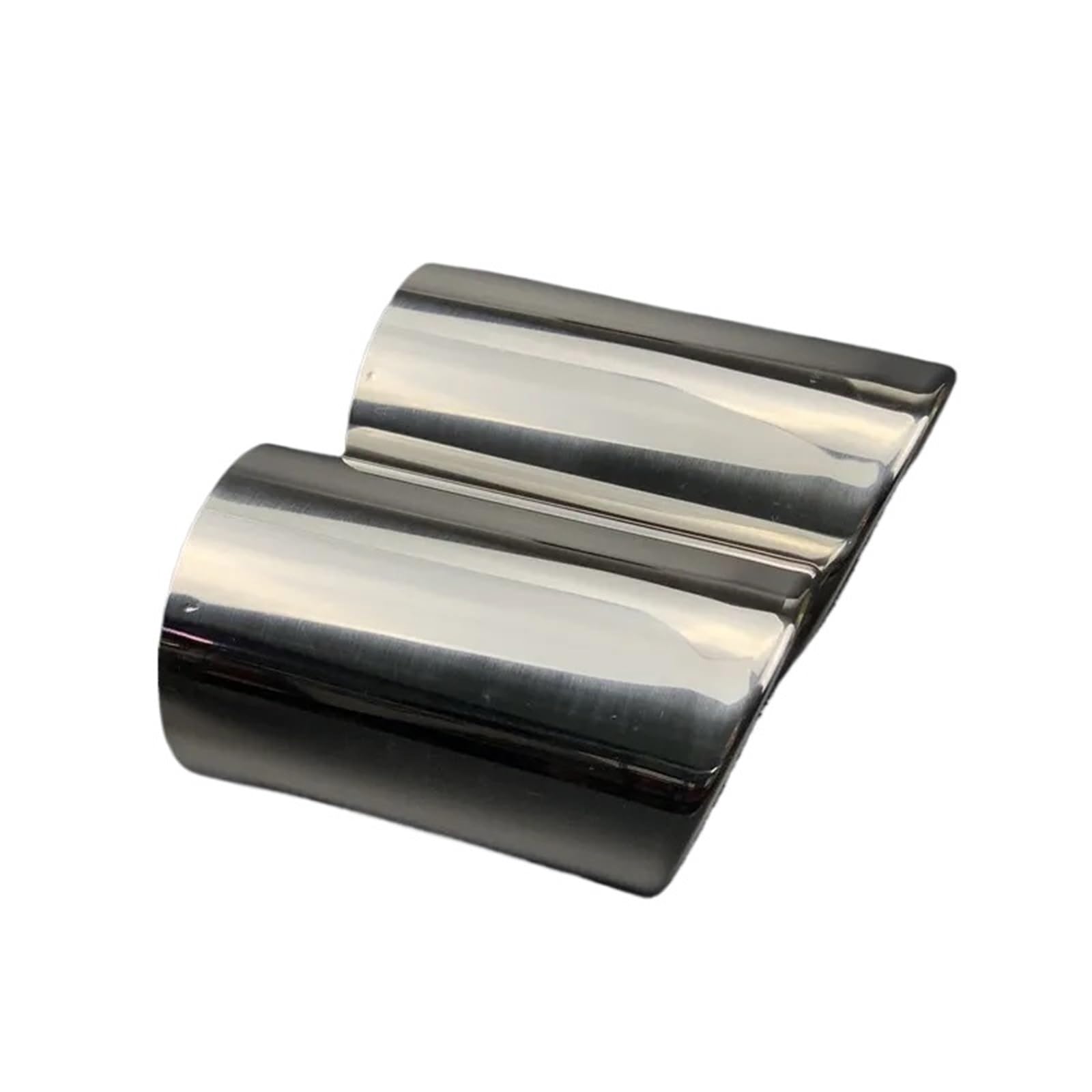 Auto Auspuff Endrohr Für A1 A3 A4 A5 A6 Q3 Q5 Q7 4L Auto Auspuffrohr Rohrabdeckung Auto Auspuffrohr(A Type 75mm Silve) von Ropaix
