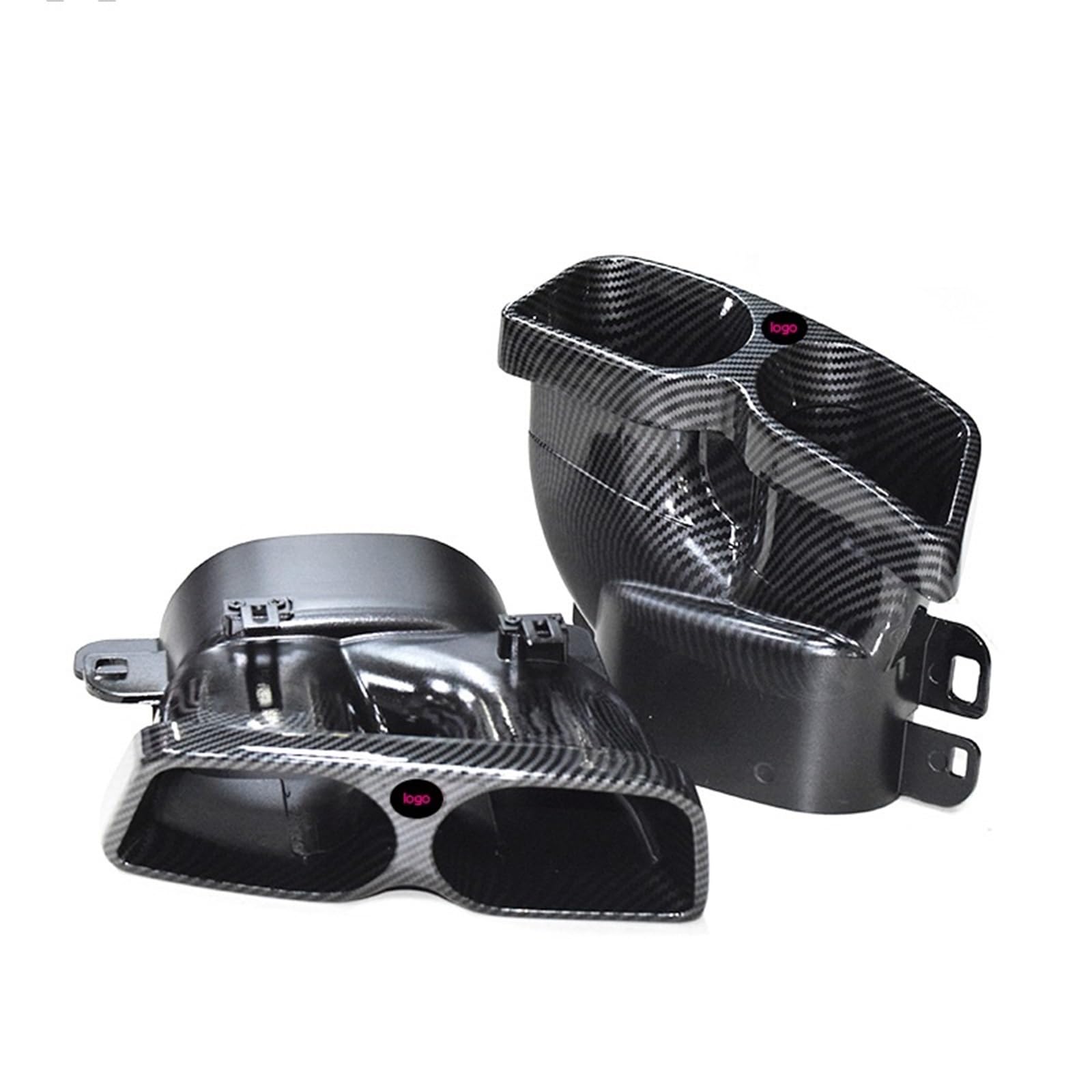 Auto Auspuff Endrohr Für AMG C63/S W204 W205 W212 W222 S205 C205 2015-2018 Auto Auspuff System Tipps Düse für Schalldämpfer Endrohr Auto Tuning Auto Auspuffrohr(Carbon Fiber) von Ropaix