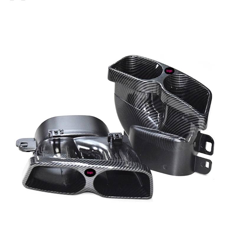 Auto Auspuff Endrohr Für AMG C63/S W204 W205 W212 W222 S205 C205 2015-2018 Auto Auspuff System Tipps Düse für Schalldämpfer Endrohr Auto Tuning Auto Auspuffrohr(Carbon Fiber) von Ropaix