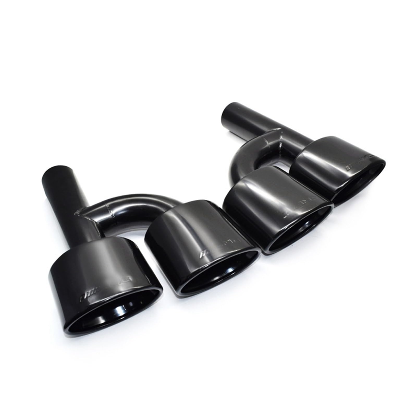 Auto Auspuff Endrohr Für Benz C63 C65 W204 2008-2014 Für AMG Auto Auspuff Tipps System Schalldämpfer Endrohr Stil Rohr Schalldämpfer düse Für Schalldämpfer Auto Auspuffrohr(R Shape) von Ropaix