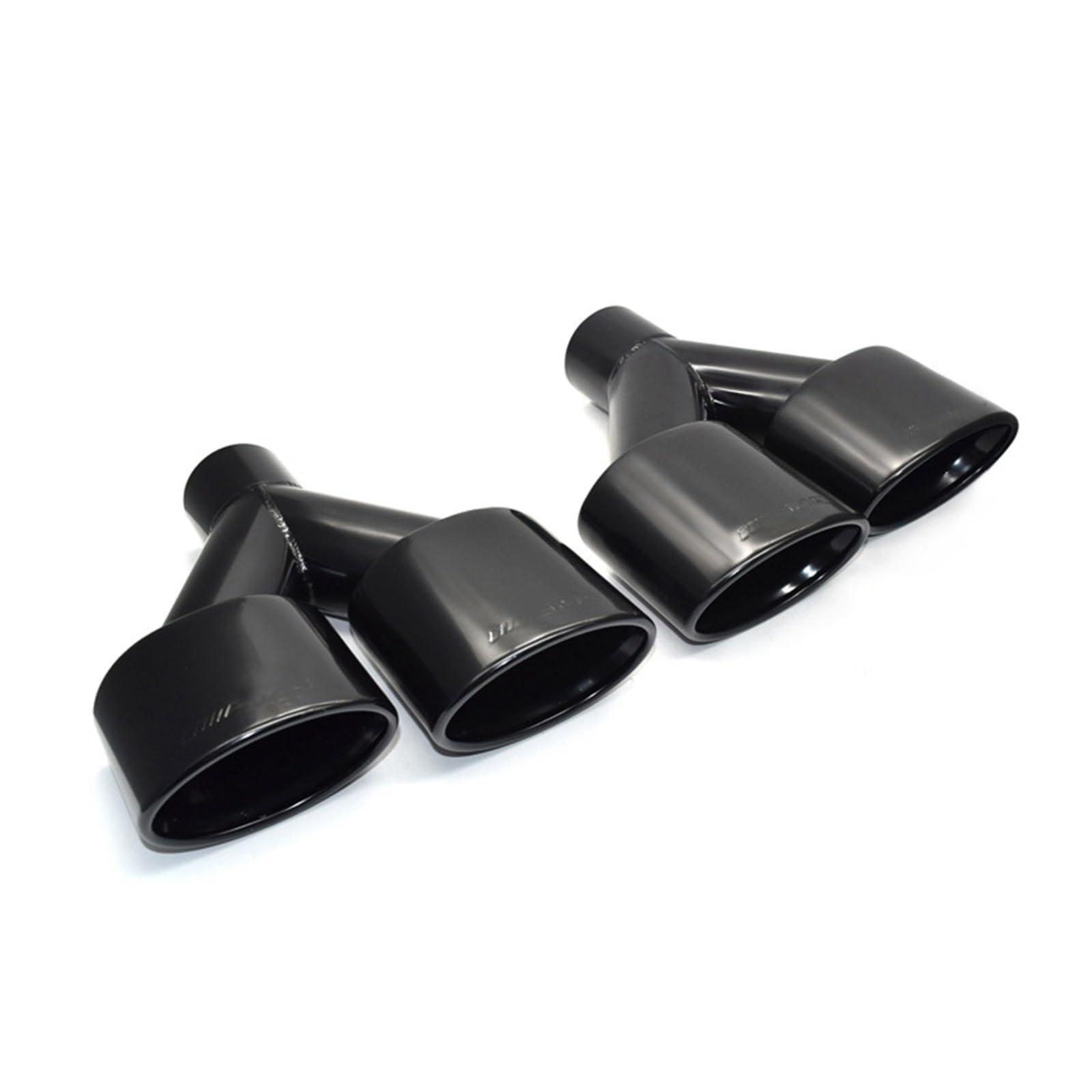 Auto Auspuff Endrohr Für Benz C63 C65 W204 2008-2014 Für AMG Auto Auspuff Tipps System Schalldämpfer Endrohr Stil Rohr Schalldämpfer düse Für Schalldämpfer Auto Auspuffrohr(Y Shape) von Ropaix