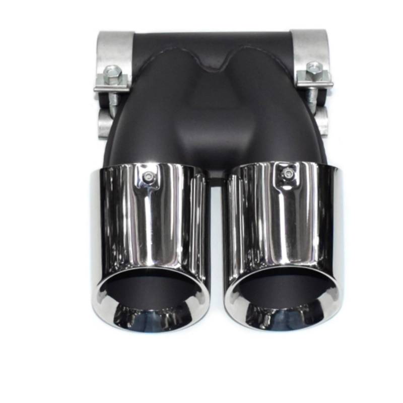 Auto Auspuff Endrohr Für Cayman, Tubo Rectangular Silenciador De Doble Salida, Actualización De Punta981, 987, 718, BO Auto Auspuffrohr(08-15 Silver) von Ropaix