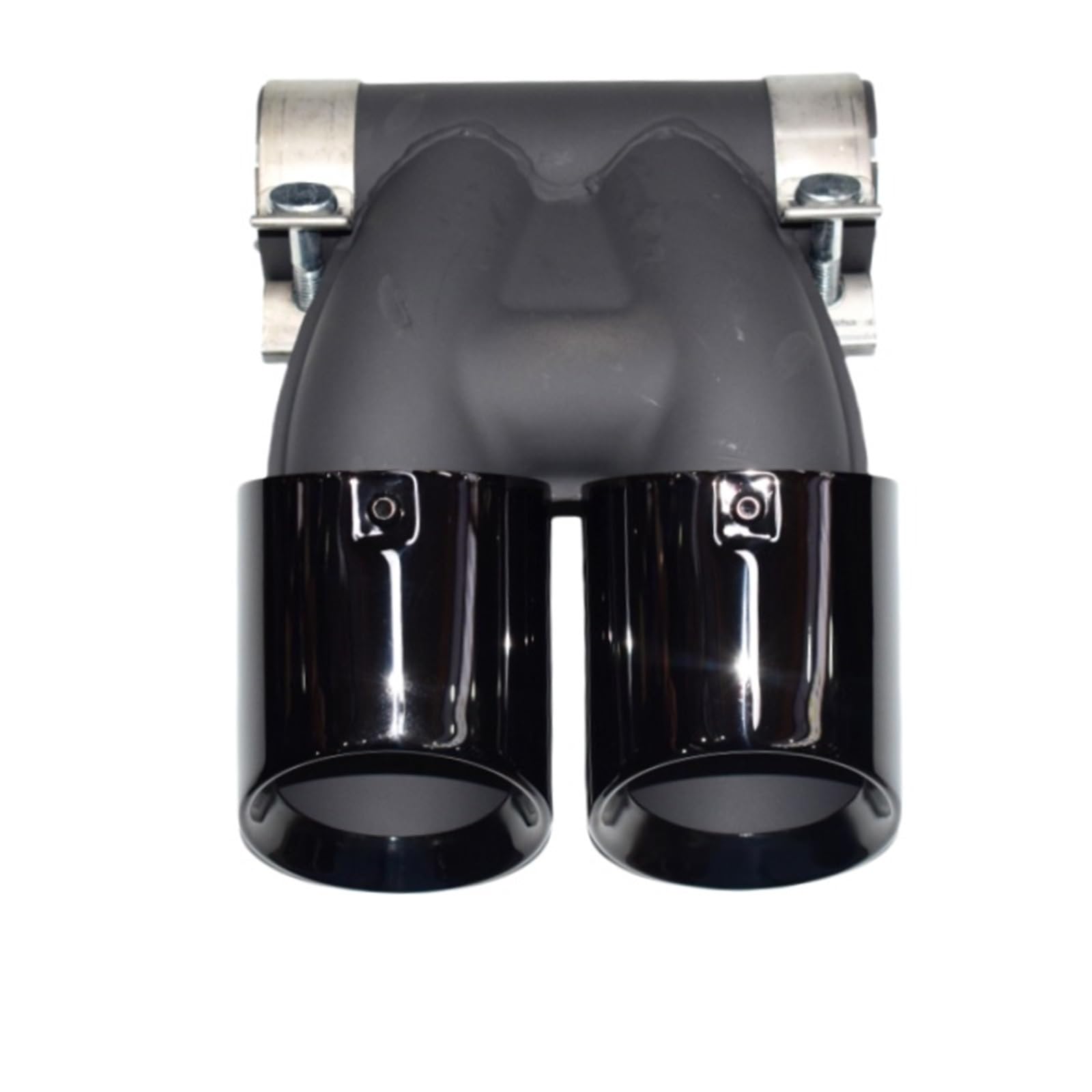 Auto Auspuff Endrohr Für Cayman, Tubo Rectangular Silenciador De Doble Salida, Actualización De Punta981, 987, 718, BO Auto Auspuffrohr(16-24 Black) von Ropaix