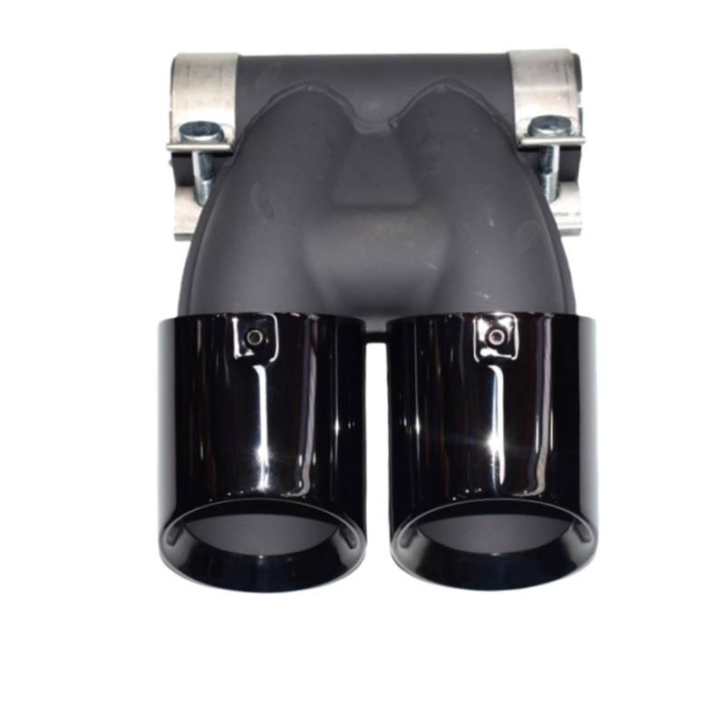 Auto Auspuff Endrohr Für Cayman, Tubo Rectangular Silenciador De Doble Salida, Actualización De Punta981, 987, 718, BO Auto Auspuffrohr(16-24 Black) von Ropaix