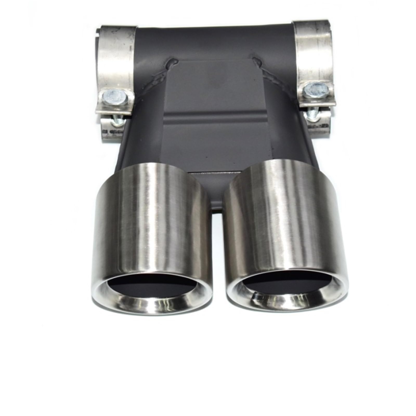 Auto Auspuff Endrohr Für Cayman Für Boxster Rechteckiges Auspuffrohr Dual Outlet Schalldämpfer, Auspuffspitze Upgrade, 981, 987, 718 Auto Auspuffrohr(D08-15) von Ropaix