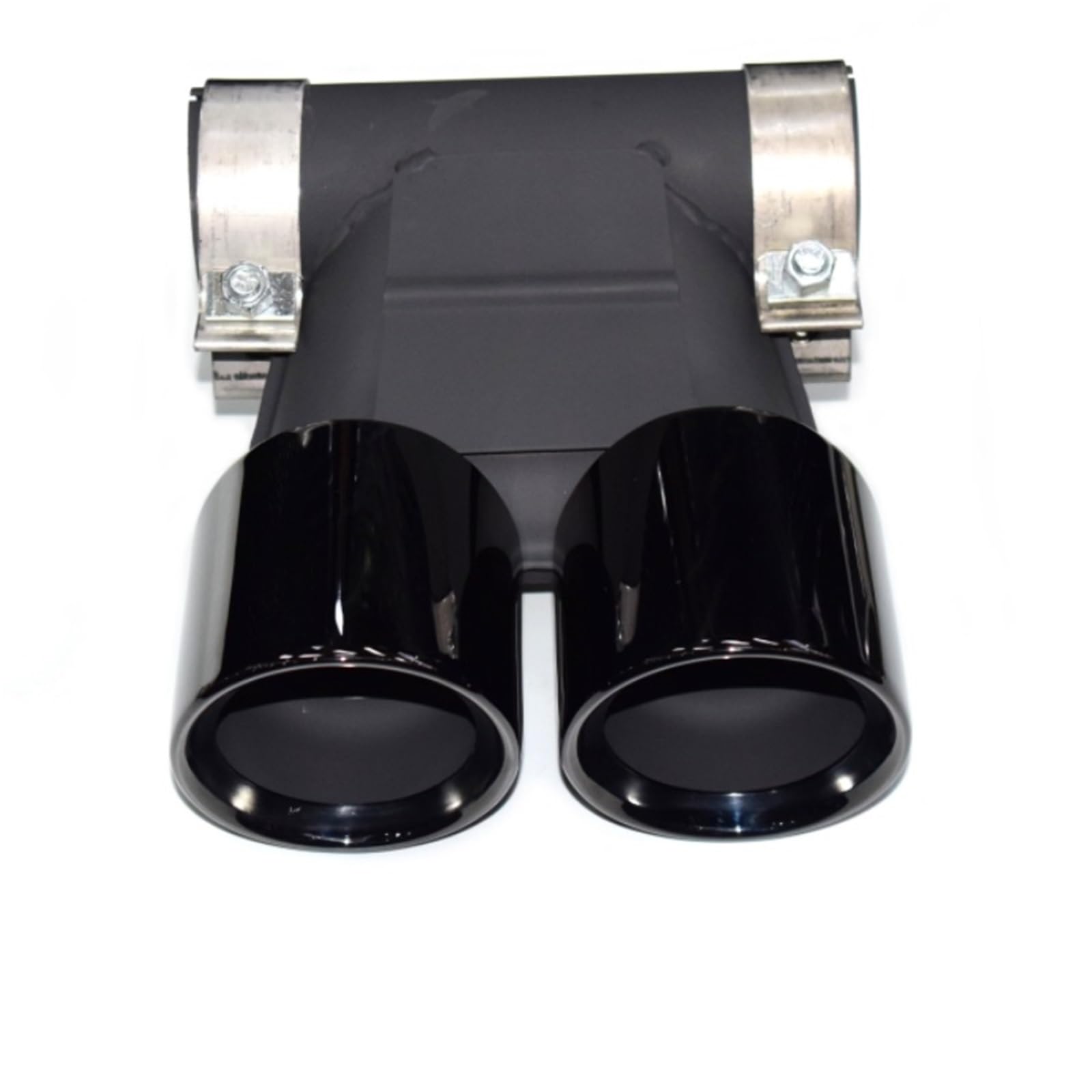 Auto Auspuff Endrohr Für Cayman Für Boxster Rechteckiges Auspuffrohr Dual Outlet Schalldämpfer, Auspuffspitze Upgrade, 981, 987, 718 Auto Auspuffrohr(F08-15) von Ropaix