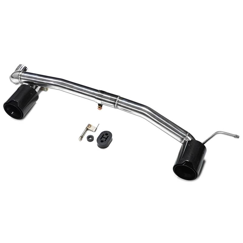 Auto Auspuff Endrohr Für F30 F31 3 Serie 2017-2019 Abgasanlage Düse Endrohr Schalldämpfer Tipps Dual Auto Auspuff Spitze Auto Auspuffrohr(C F D 54mm) von Ropaix