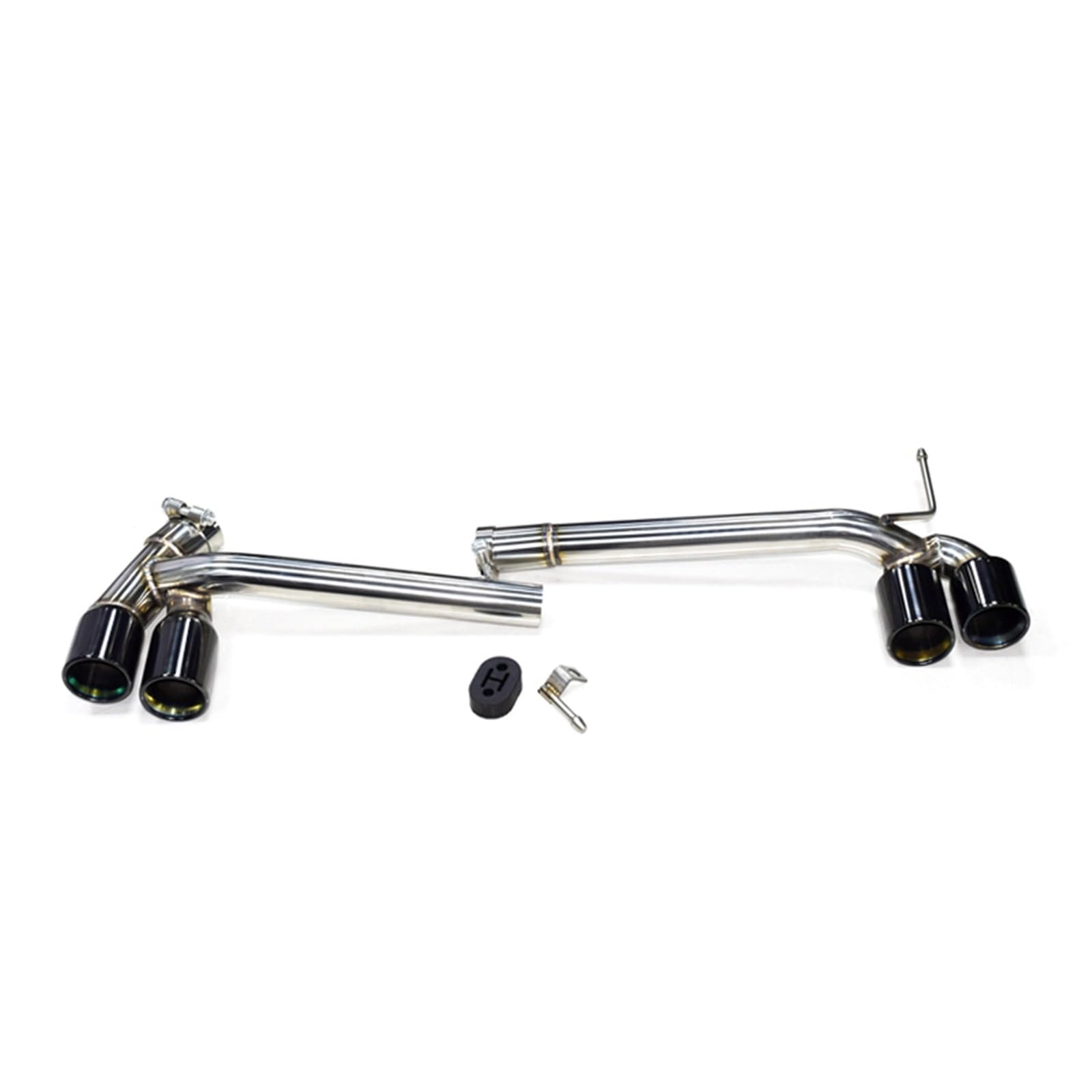 Auto Auspuff Endrohr Für F32 420i 425i 428i 430i Edelstahl Auto Auspuff Endrohr Schalldämpfer Spitze Endrohr Auspuff Spitze Auto Auspuffrohr(Schwarz) von Ropaix