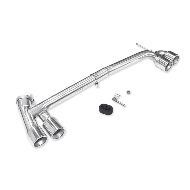 Auto Auspuff Endrohr Für F32 420i 425i 428i 430i Edelstahl Auto Auspuff Endrohr Schalldämpfer Spitze Endrohr Auspuff Spitze Auto Auspuffrohr(Silber) von Ropaix