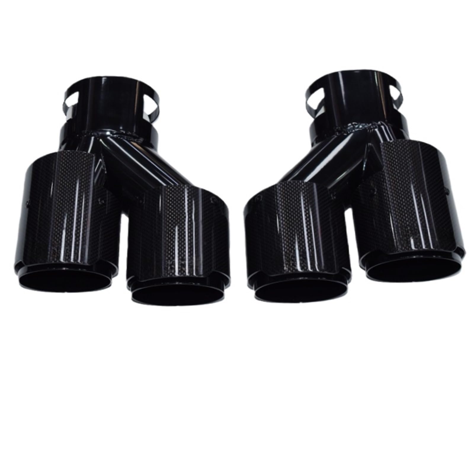 Auto Auspuff Endrohr Für G20 G21 G23 G42 M240i M340i M440i Schalldämpfer Spitze Düse Auspuff Kopf Carbon Endrohr Auto Auspuffrohr(Champagne) von Ropaix