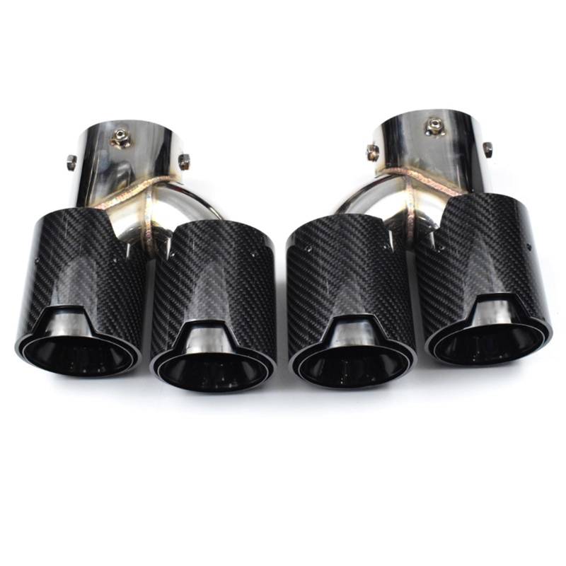Auto Auspuff Endrohr Für G20 G21 M340i G42 440i G22 M240i 2019+ Dual Quad Out M Schalldämpfer Spitze Abgasanlage Düse Auspuff Auto Auspuffrohr(Lavender) von Ropaix