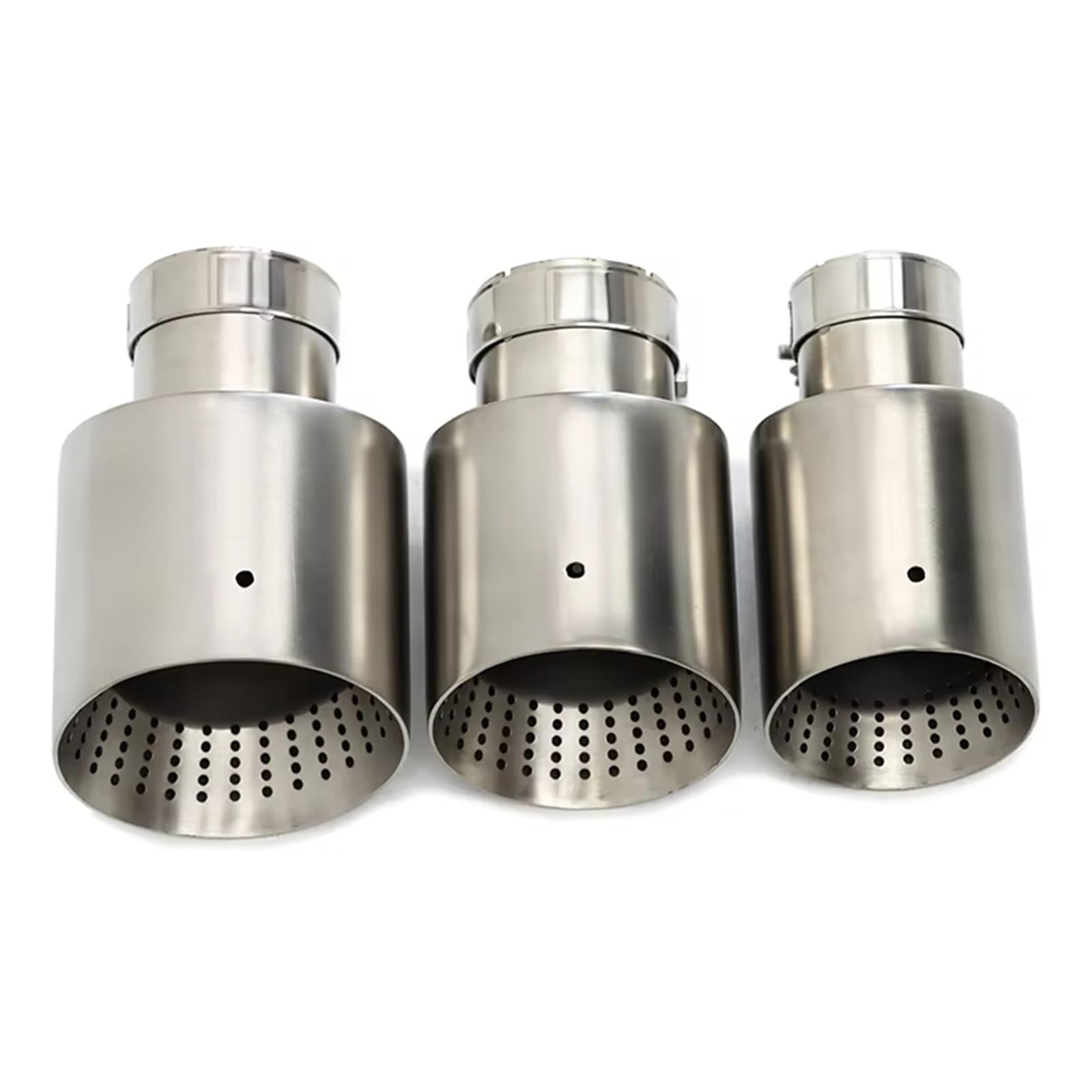 Auto Auspuff Endrohr Für Golf Für GTI MK7 Abgasanlage Einzigen Universal Rohr 60 MM 63 MM Düse 1 stück Auto Schalldämpfer Spitze Auspuff Spitze Auto Auspuffrohr(ID63MM OD101MM) von Ropaix