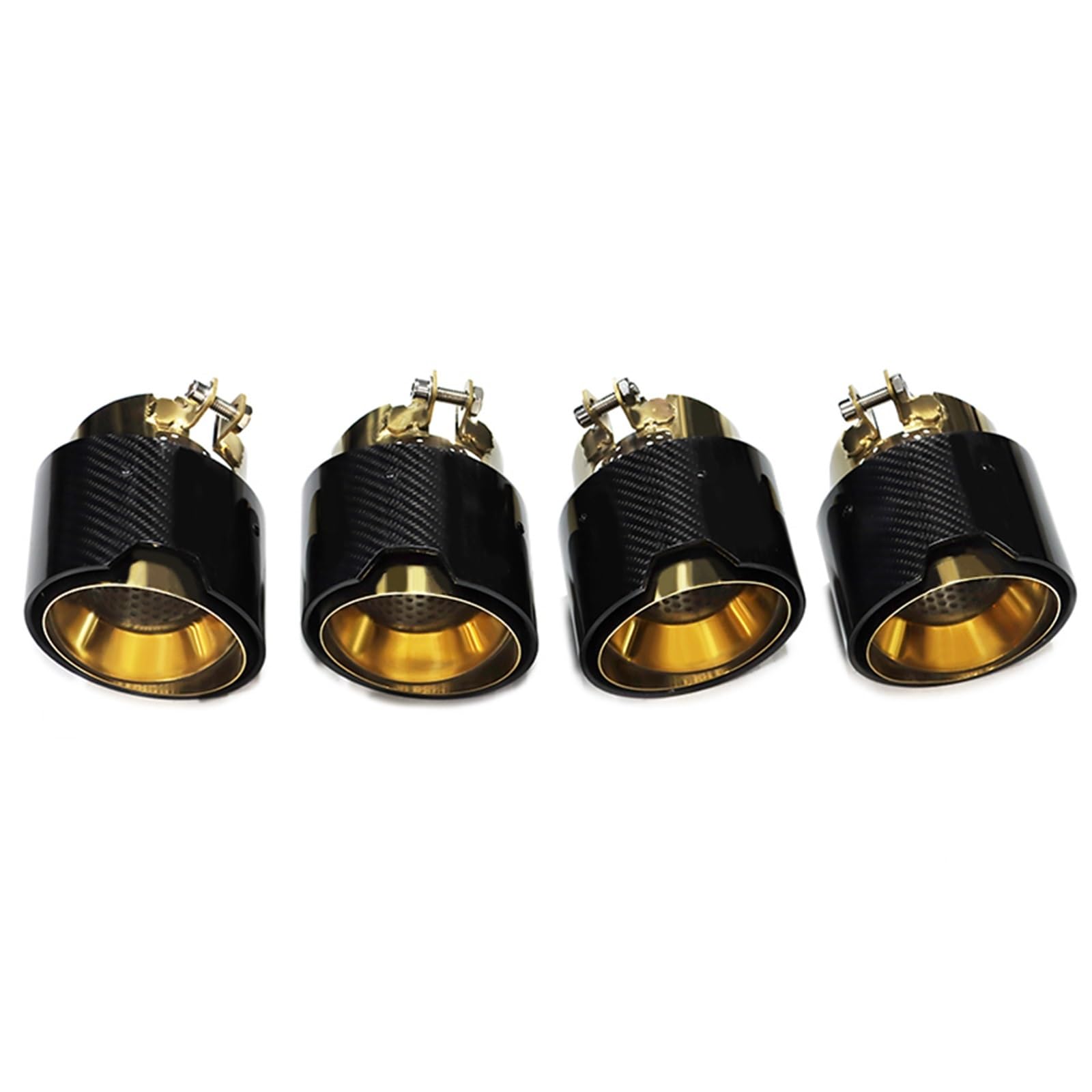 Auto Auspuff Endrohr Für M2 M3 M4 G80 G82 G83 G87 Abgasanlage Rohre Schalldämpfer Spitze Düse 4 Teile/los Carbon Faser Exhaut Tipps Auto Auspuffrohr(Carbon Fiber B) von Ropaix