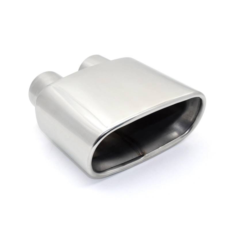 Auto Auspuff Endrohr Für Old X5 Auspuffendrohr 1 Stück doppelte innere Auto-Auspuffspitzen Universal-Auspuffrohr Edelstahl-Schalldämpferspitzen Auto Auspuffrohr von Ropaix