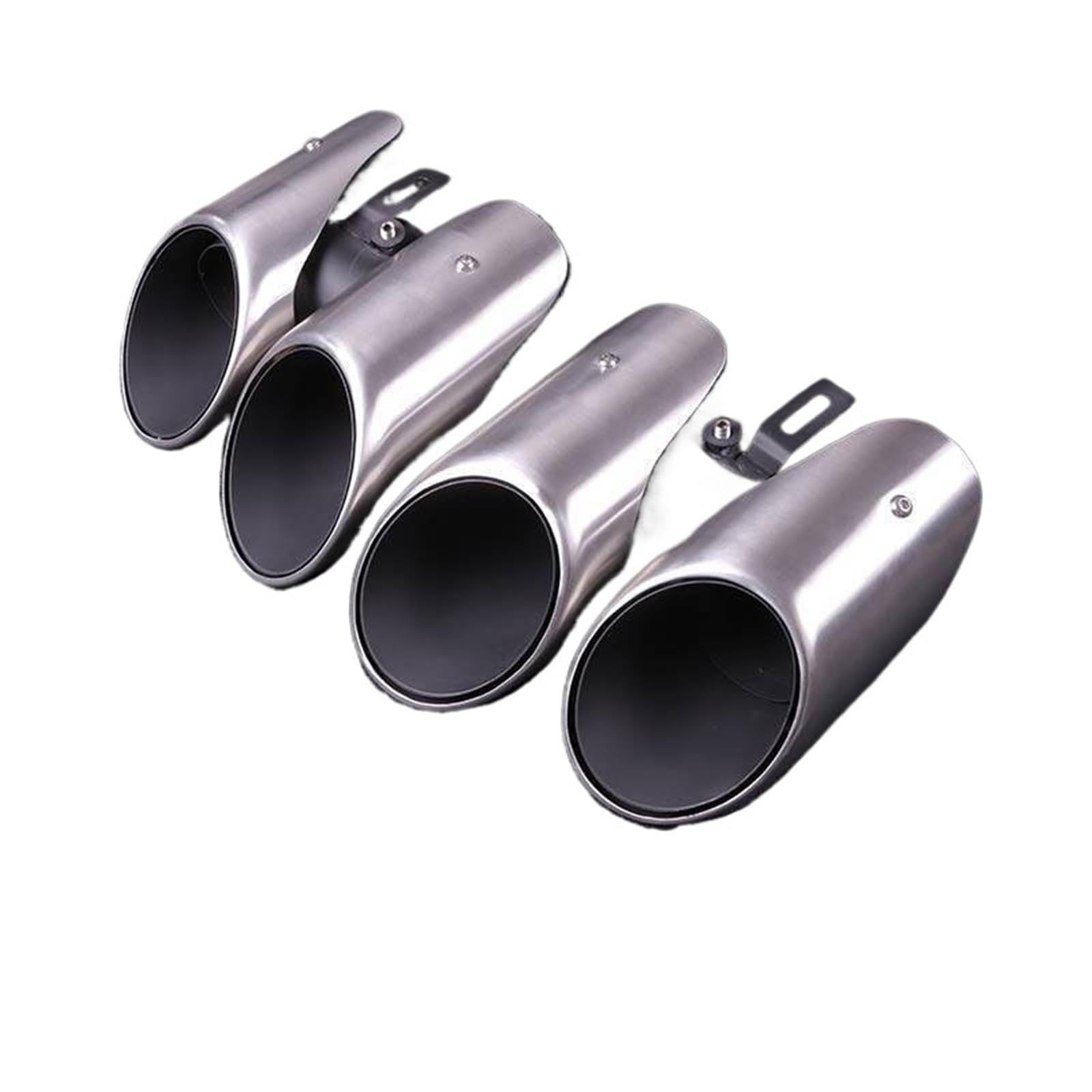 Auto Auspuff Endrohr Für Panamera 2,9 T 2009-2022 Auto Hinten Schwanz Throat Auspuffrohr Schalldämpfer Endrohr Schalldämpfer Spitze Auto Auspuffrohr(14-16 Style-A) von Ropaix