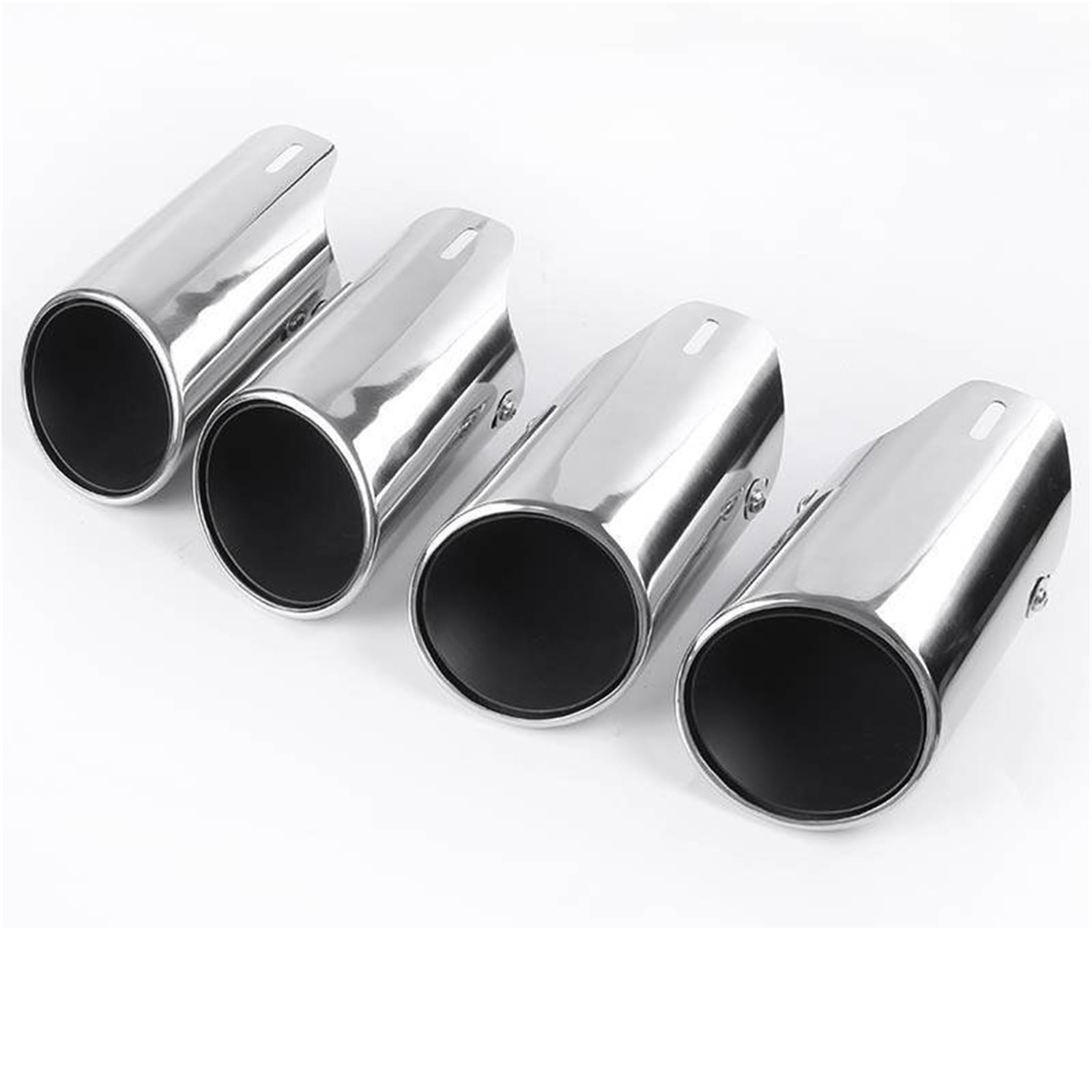 Auto Auspuff Endrohr Für Panamera 2,9 T 2009-2022 Auto Hinten Schwanz Throat Auspuffrohr Schalldämpfer Endrohr Schalldämpfer Spitze Auto Auspuffrohr(17-22 2.9T Style-F) von Ropaix