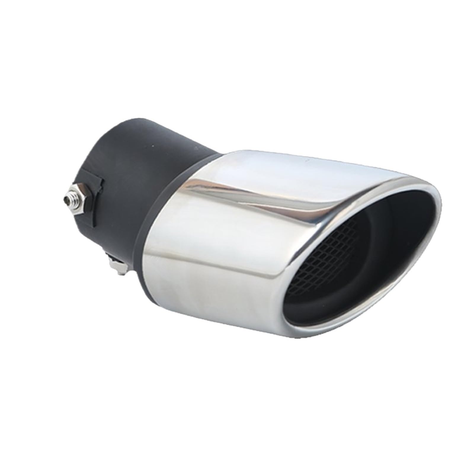 Auto Auspuff Endrohr Für Toyota Für Corolla 2007-2021 Auto Zubehör Auto Schalldämpfer Endrohr Edelstahl Auspuff Tipps Auto Auspuffrohr(07-18 Silver) von Ropaix