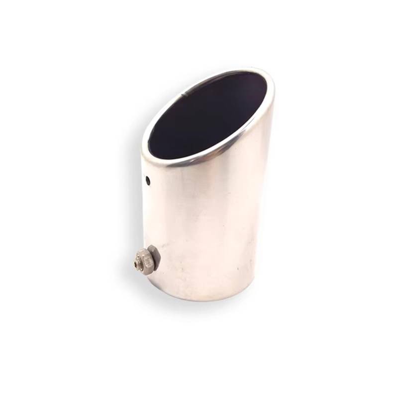 Auto Auspuff Endrohr Für Toyota Für RAV4 2009-2014 Endrohr Schalldämpfer Spitze Auto Zubehör 1/2 stück Edelstahl Auspuffrohr schalldämpfer Auto Auspuffrohr(One Piece) von Ropaix
