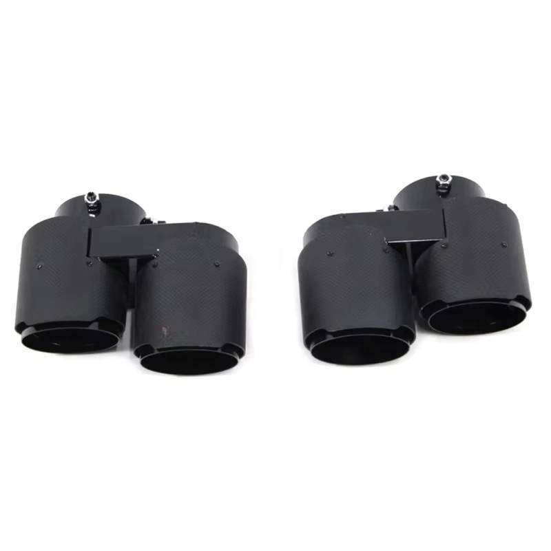 Auto Auspuff Endrohr Für X5 X6 X7 2020 Zu 2024 G05 G06 G07 Quad Endrohr Schalldämpfer Carbon Faser Auspuffrohr Spitze düse Auspuff Kopf Auto Auspuffrohr(Carbon Fiber) von Ropaix