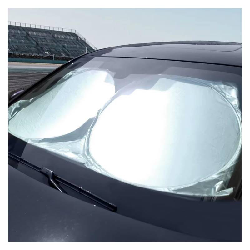 Ropaix Sonnenschutz Auto Auto Windschutzscheibe Sonnenschutz Frontscheibe Sonnenschutz Schutz für UV Strahlen & Sonnenwärme Frontscheibenabdeckung von Ropaix