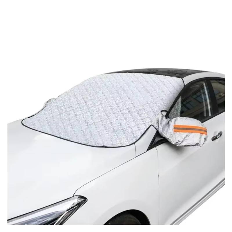 Ropaix Sonnenschutz Auto Magnetischer Auto-Schneeschild Frost Zur Vorbeugung Von Frontscheiben-Sonnenschutz Verdickter Schneeschild Automantel Frontscheibenabdeckung von Ropaix