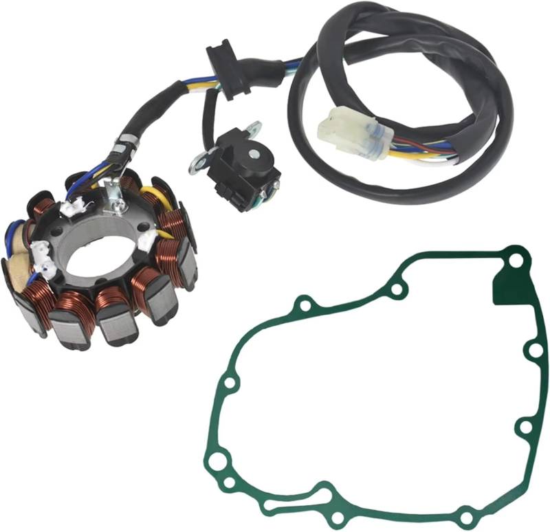Ropaix Stator Zündspule Für CRF450X 2005-2009 2012-2017 Stator Dichtung Ersatz Motorrad Stator Spule von Ropaix