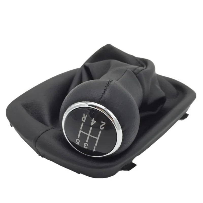 SCHALTKNAUF KNOPF Für A6 C5 A4 B5 A8 D2 1997 1998 1999 2000 2001 5/6 Geschwindigkeit Auto Schaltknauf Hebel Shifter Stick Gaitor Boot Abdeckung Fall Schaltmanschette(5 Speed) von Ropaix