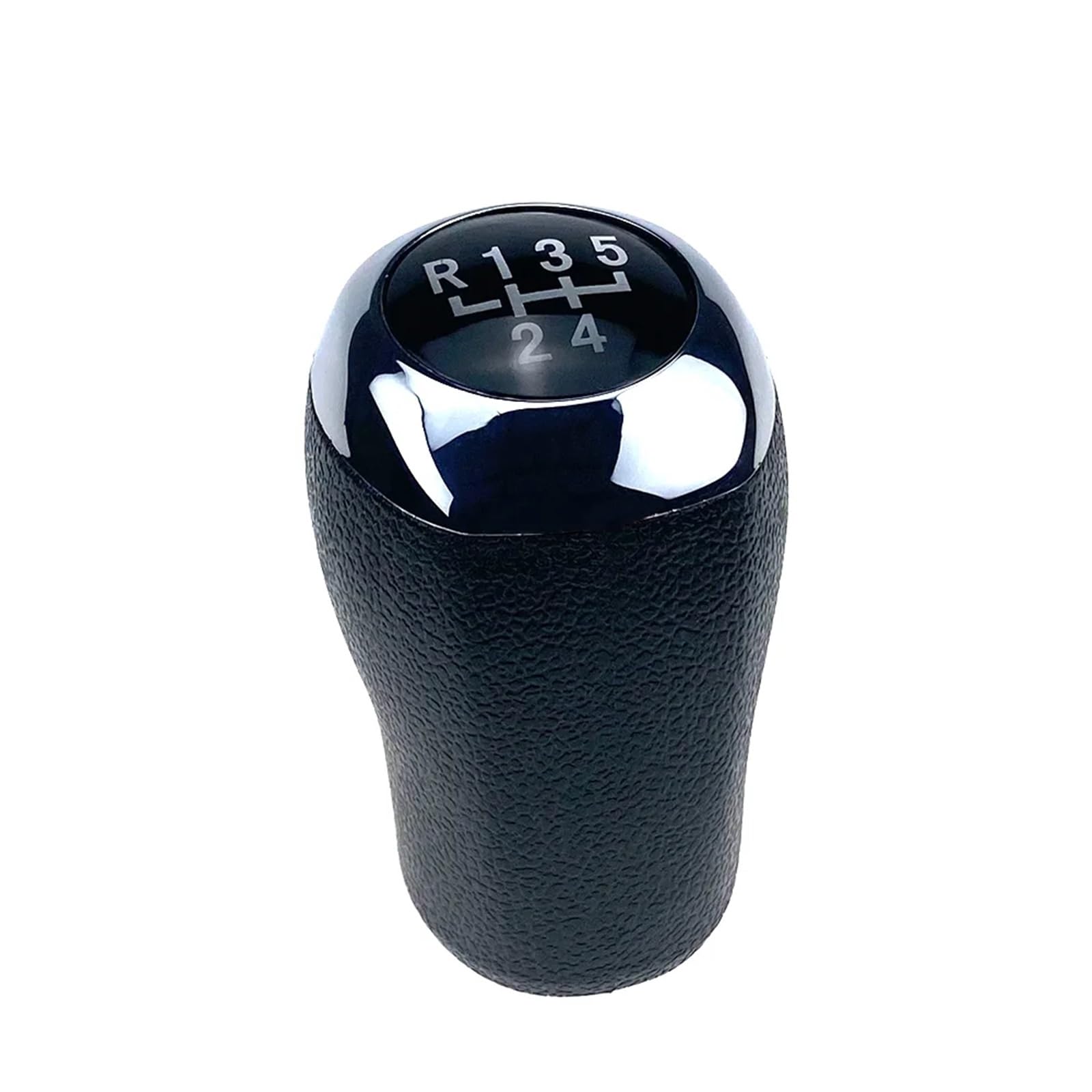 SCHALTKNAUF KNOPF Für Hyundai Für Elantra GT Für Accent Für Solaris Für Avante MD I30 MT 5 6-Gang-Schaltknauf Manueller Stick Auto-Hebelschalter Schaltmanschette(5 Speed Chrome) von Ropaix