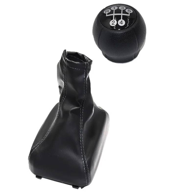 SCHALTKNAUF KNOPF Für Opel Für Astra F 91-98 Handbremsgriffe Auto Schaltknauf Hebel Gaitor Boot Abdeckung Handbremse Boot Handbremse Gaiter Schaltmanschette(Gear knob and Boot) von Ropaix