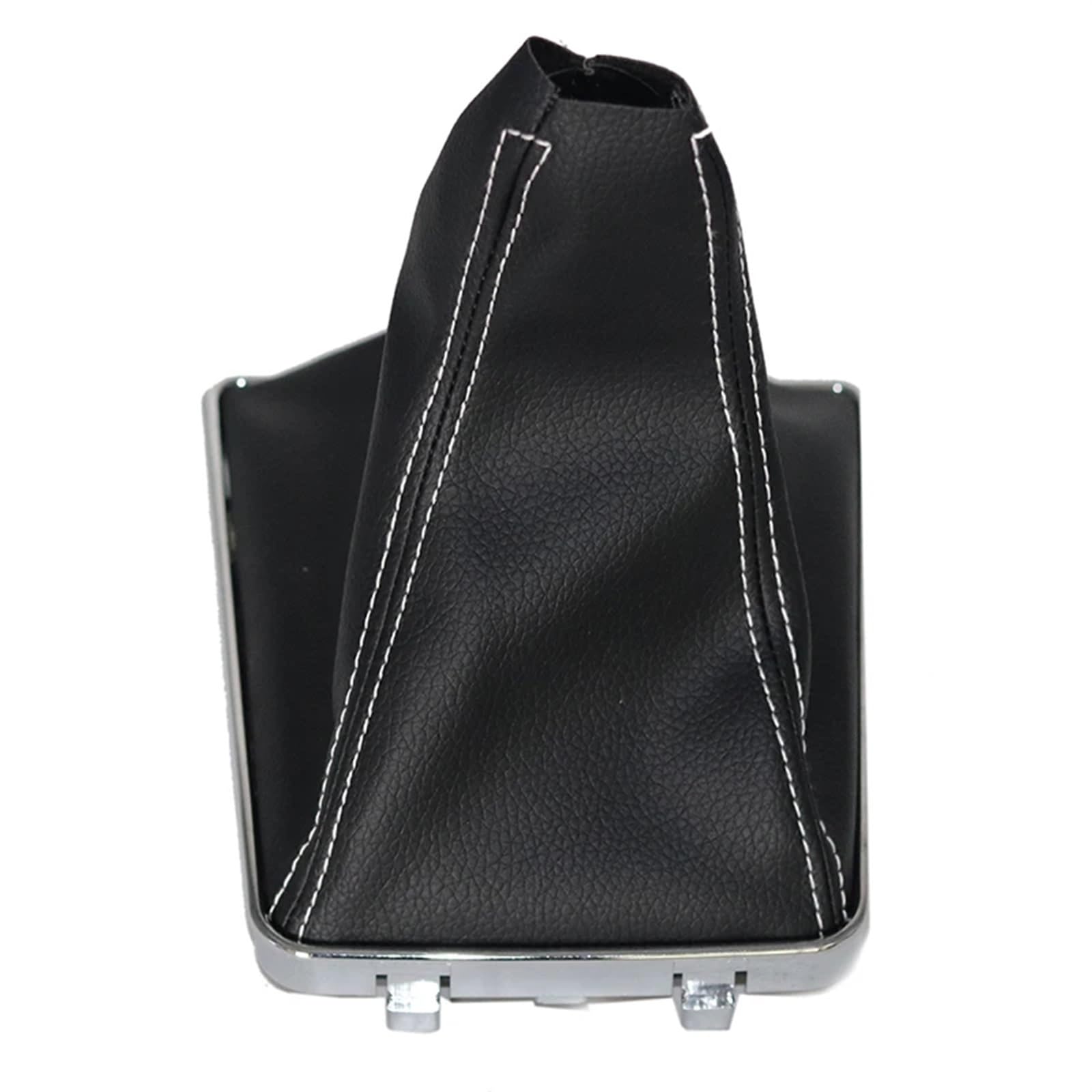 SCHALTKNAUF KNOPF Für Opel Für Astra H Handbremse Gamasche Schaltknauf Hebel Shifter Staub Jacke Hand Brems Gamasche Abdeckung Boot Schaltmanschette(White line Gear Boot) von Ropaix