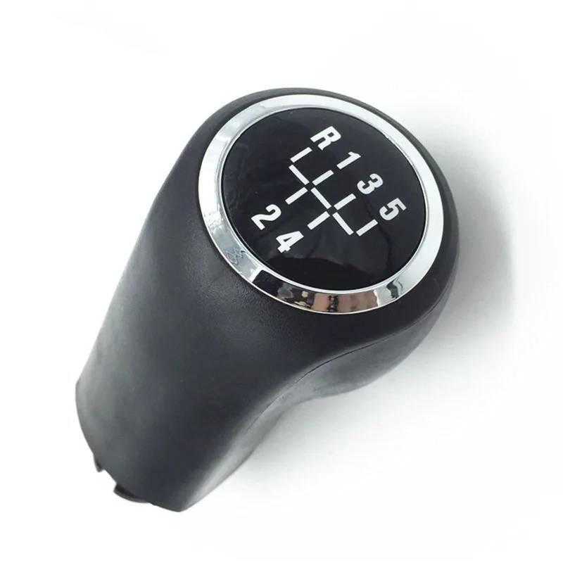 SCHALTKNAUF KNOPF Für Opel Für Astra H Schalthebelmanschette Handbremsgriffe Schaltknauf Handbremse Parkmanschette Kofferraumabdeckung Schutzgehäuse Schaltmanschette(5 Speed Gear Knob) von Ropaix