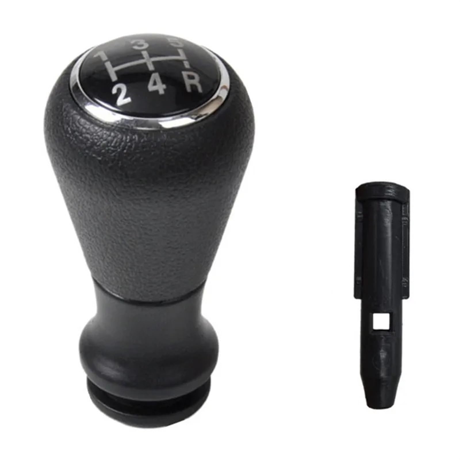SCHALTKNAUF KNOPF Für Peugeot 106 206 306 406 307 MT Manuelle Auto Schaltknauf Hebel Hülse Adapter Schaltmanschette(Gearknob and Adapter) von Ropaix