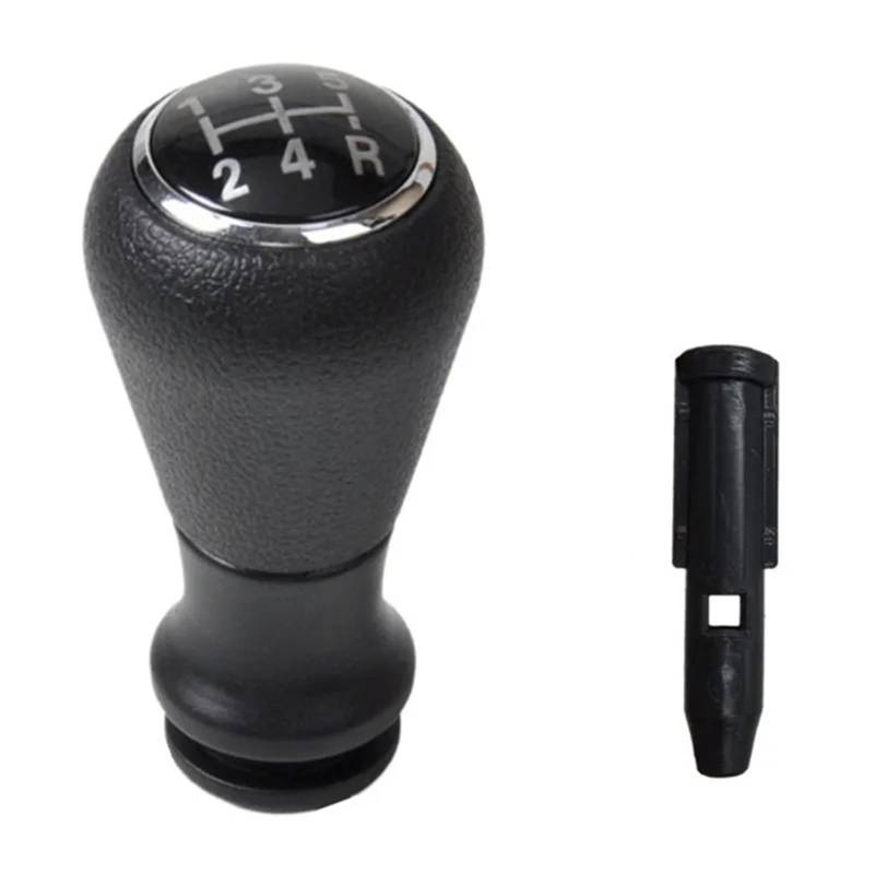SCHALTKNAUF KNOPF Für Peugeot 106 206 306 406 307 MT Manuelle Auto Schaltknauf Hebel Hülse Adapter Schaltmanschette(Gearknob and Adapter) von Ropaix