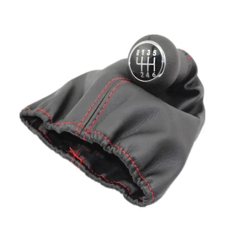 SCHALTKNAUF KNOPF Für VW Für Jetta Für Golf 3 MK3 Für Lupo Für Polo Für Caddy Auto Schaltknauf Gaitor Boot Abdeckung Fall Kragen Schaltmanschette(B0098) von Ropaix