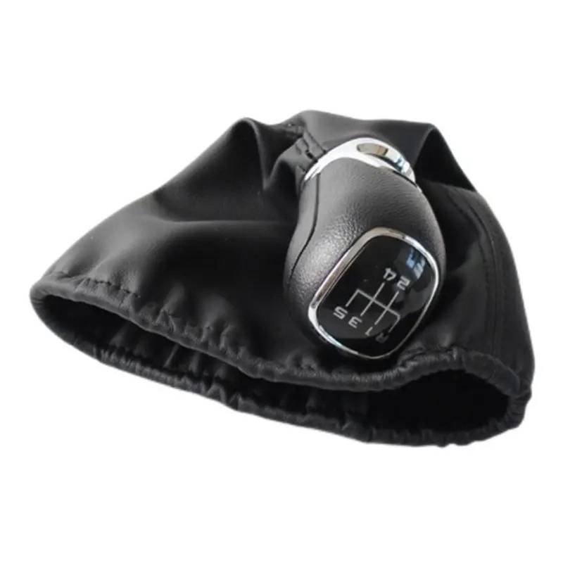 SCHALTKNAUF KNOPF Für VW Für Jetta Für Golf 3 MK3 Für Lupo Für Polo Für Caddy Auto Schaltknauf Gaitor Boot Abdeckung Fall Kragen Schaltmanschette(B0499) von Ropaix
