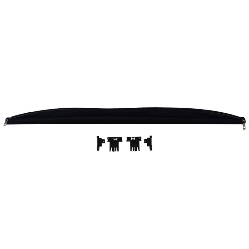 Sonnenschutz Auto Für A5 Für Quattro 2008 2009 2010 2011 2012 2013 2014 2015 2016 8T0877307 Auto Panorama Schiebedach Sonnenschirm Vorhang Frontscheibenabdeckung(Schwarz) von Ropaix