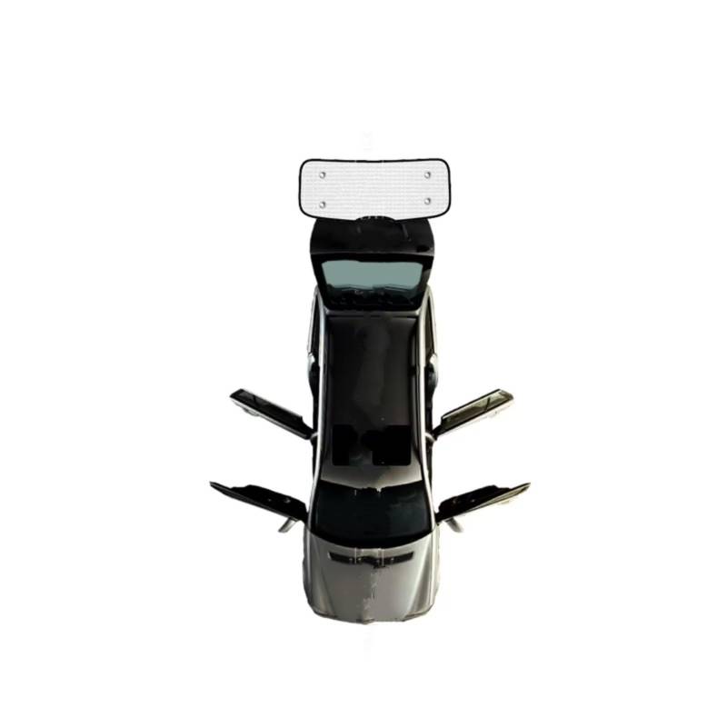 Sonnenschutz Auto Für Ford Für KUGA MK3 Für CX482 Autofenster Windschutzscheiben-Sonnenschutz UV-Schutzreflektor Sonnenschutz Auto Sonnenblende Frontscheibenabdeckung(Rear Windshield) von Ropaix