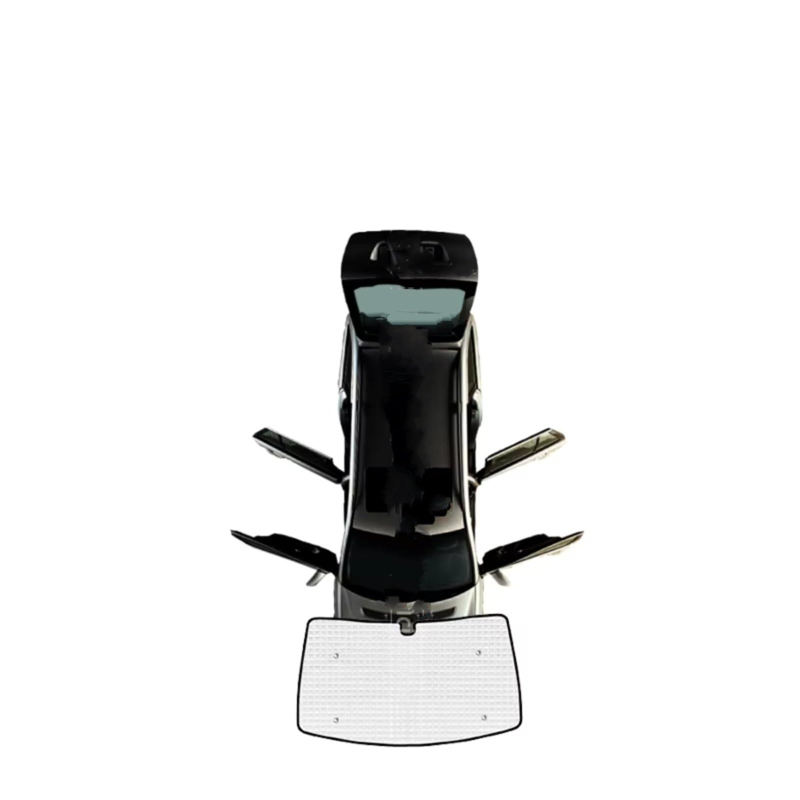 Sonnenschutz Auto Für Hyundai Für Santa Für Fe 2007~2012 cm 2011 Anti-UV-Auto-Sonnenschutzfenster-Sonnenschutzabdeckung Auto-Volldeckungs-Sonnenschirme Frontscheibenabdeckung(Front Windshield) von Ropaix