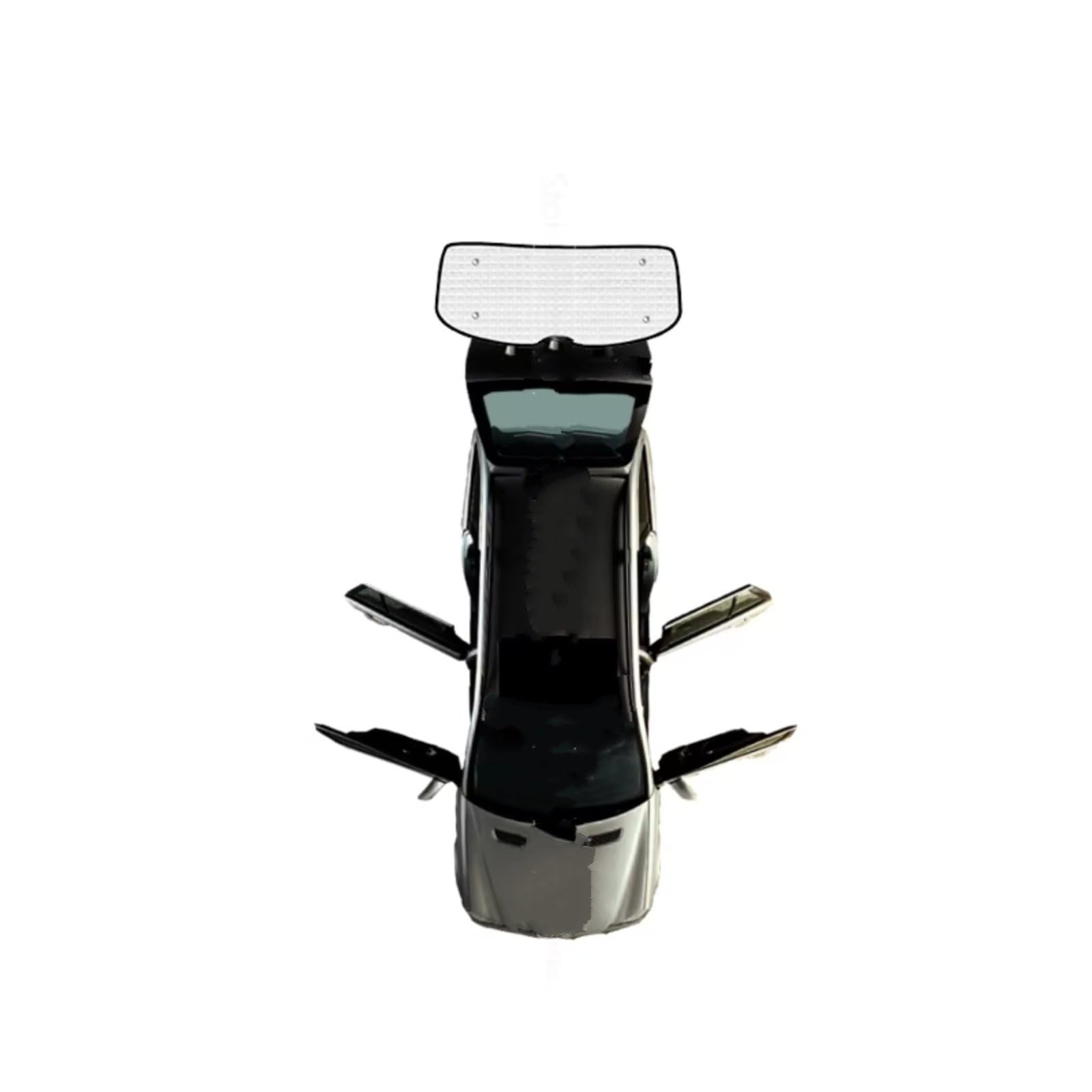 Sonnenschutz Auto Für Hyundai Für Santa Für Fe cm 2007~2012 Autofenster-Windschutzscheiben-Sonnenschutz UV-Schutzreflektor Sonnenschutz Auto Sonnenblende Frontscheibenabdeckung(Rear Windshield) von Ropaix