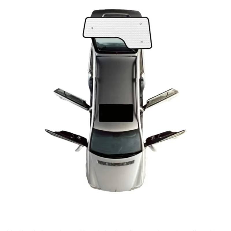 Sonnenschutz Auto Für Land Für Rover Für Discovery 4 2012 L319 LR4 Auto Sonnenschutz Fenster Sonnenschutz Abdeckungen Vollständige Abdeckung Sonnenschirme Frontscheibenabdeckung(Rear Windshield) von Ropaix