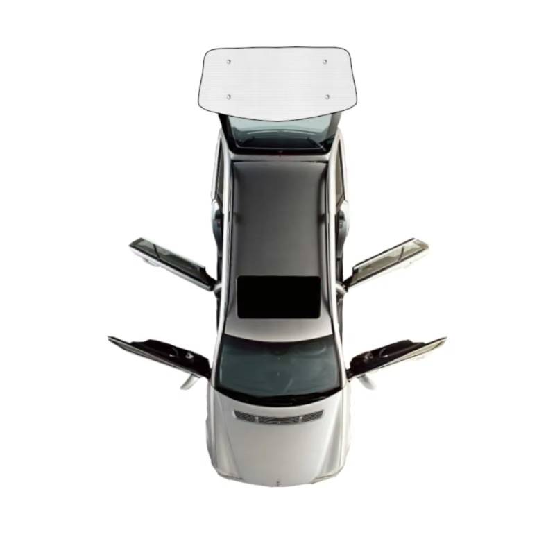 Sonnenschutz Auto Für Nissan Für Patrol Y62 Auto Windschutzscheibe Visier Vollständige Abdeckung Sonnenschirme Frontscheibenabdeckung(Rear Windshield1) von Ropaix