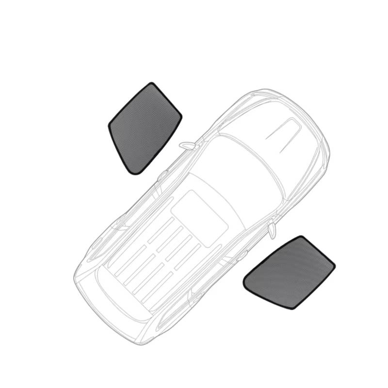 Sonnenschutz Auto Für Skoda Für Superb Für Combi Auto Sonnenblende Fenster Windschutzscheibe Abdeckung Sonnenschutz Vorhang Mesh Schatten Blind Custom Frontscheibenabdeckung(2 X Front Windows) von Ropaix